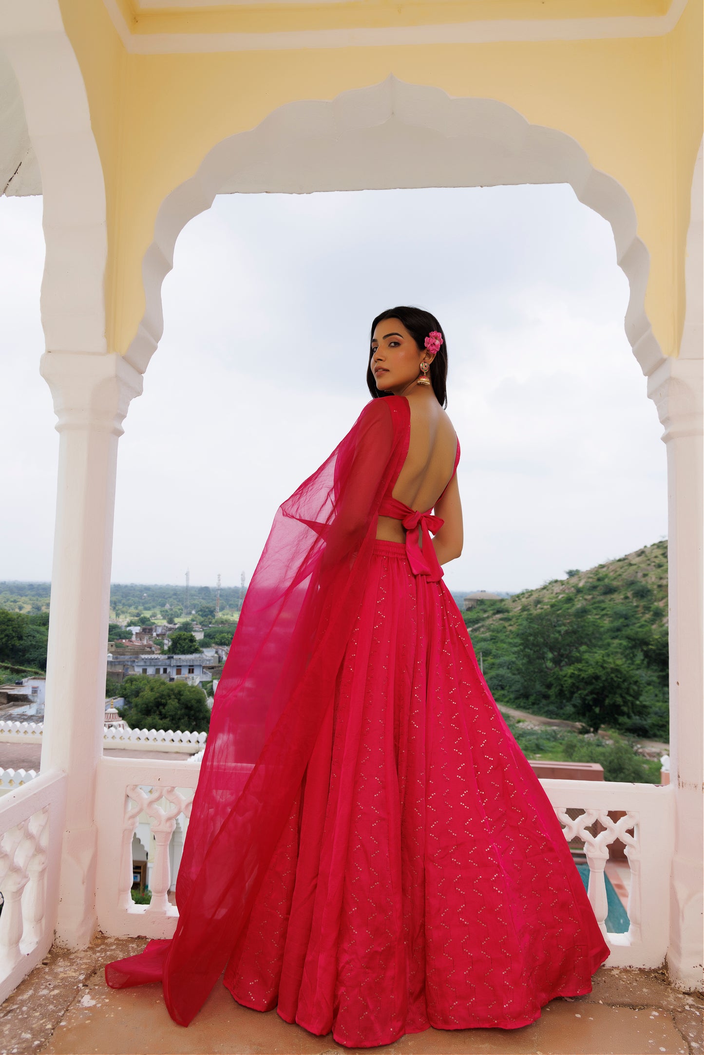 Dilruba Pink Lehenga Set