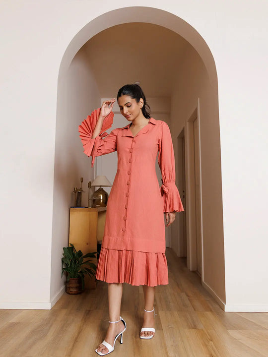 Begonias Pink Dress Ragavi