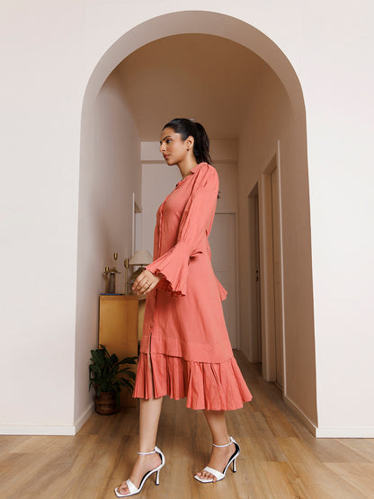 Begonias Pink Dress