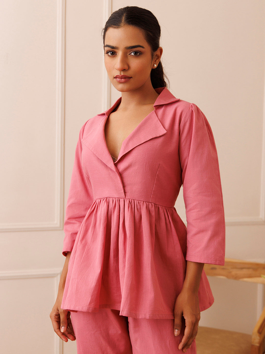 Bleeding Heart Pink Co- Ord Set