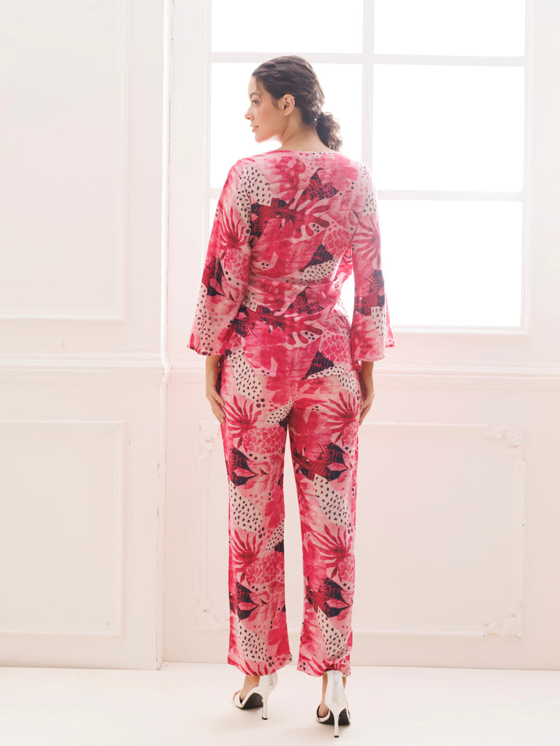 Confetti Pink Muslin Co-ord Set