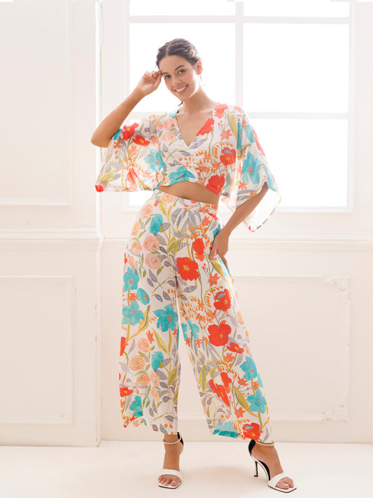 Powder Puff Muslin Co-ord Set