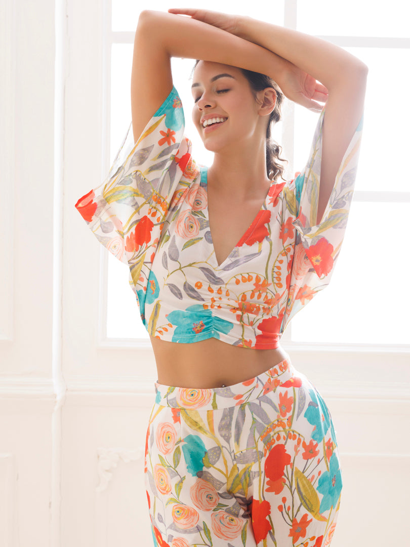 Powder Puff Muslin Co-ord Set