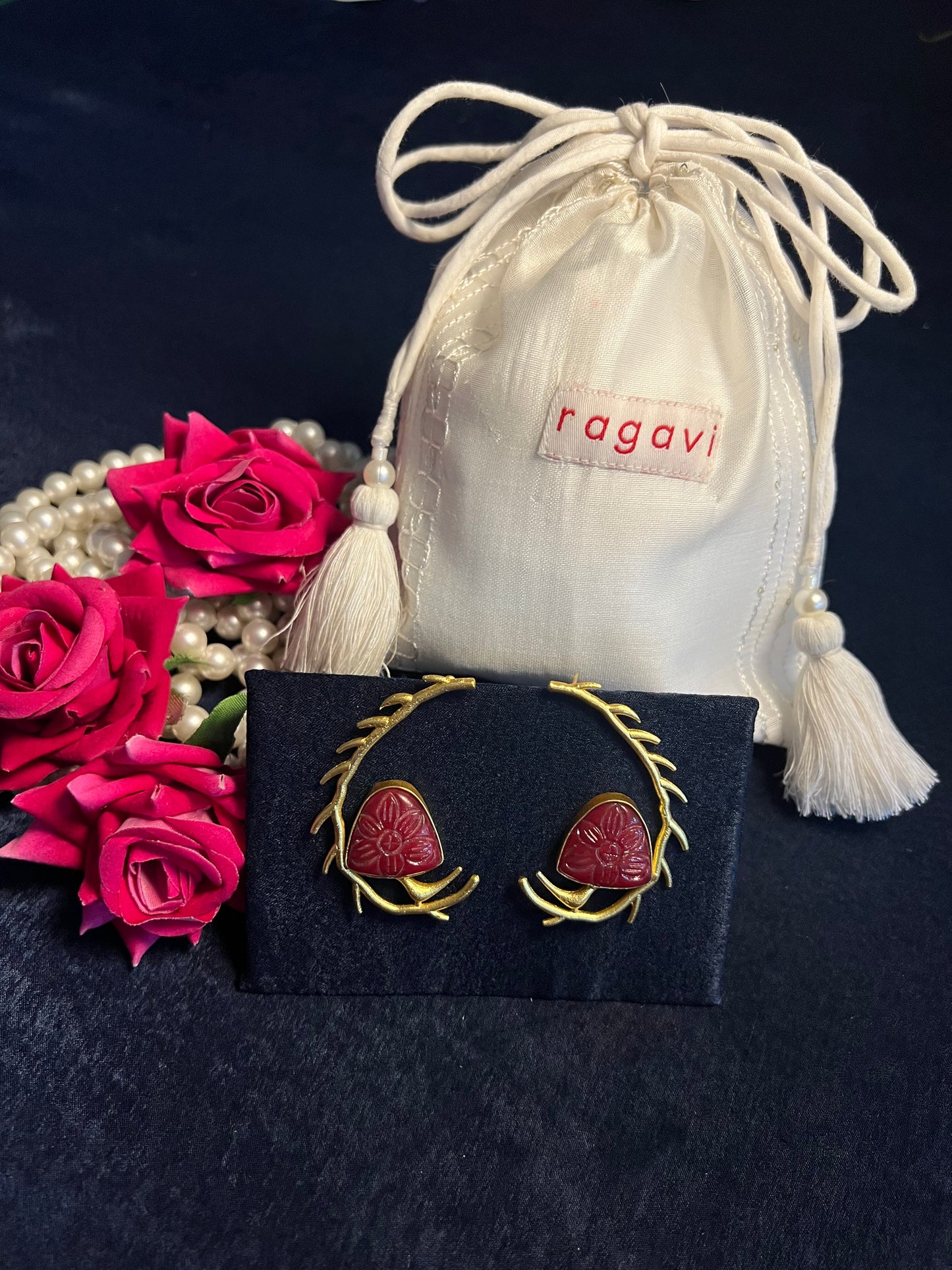 Savvy Red Earrings