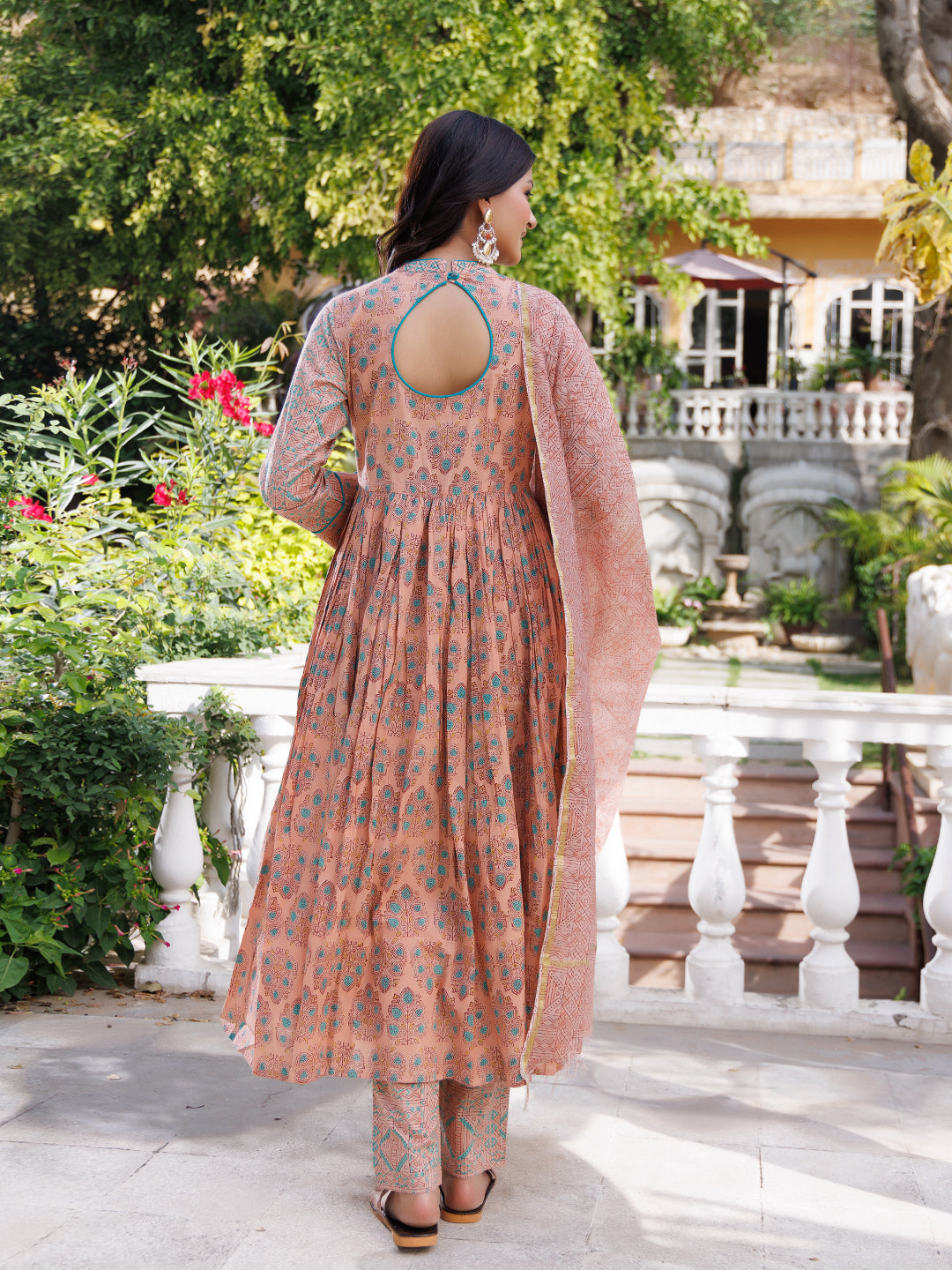 Dusty Coral Kurta Set