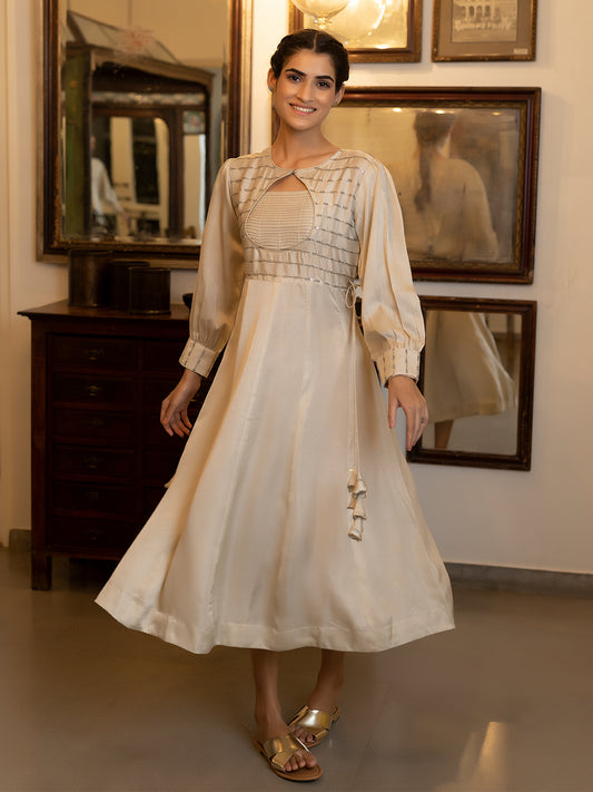 Kayla Silver Dress