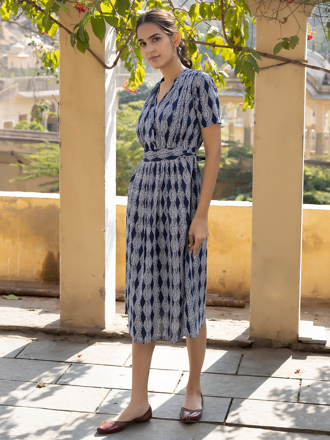 Marie Indigo Dress