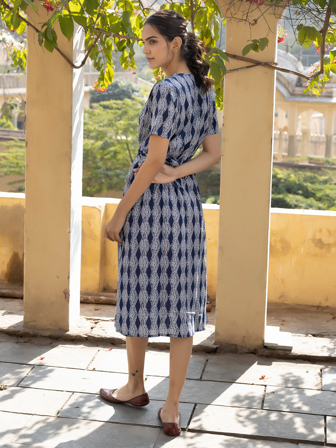 Marie Indigo Dress