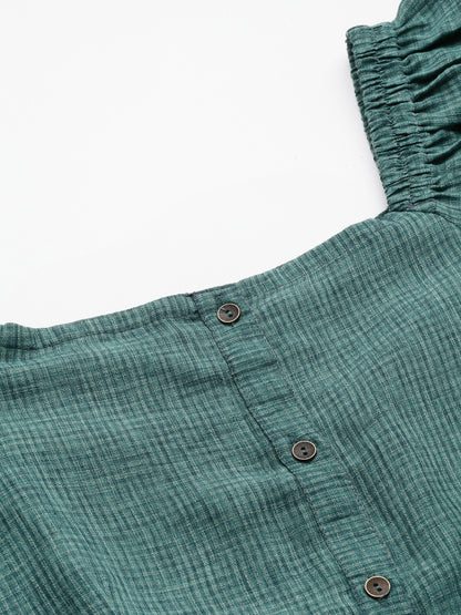 Gardenia Green Dress