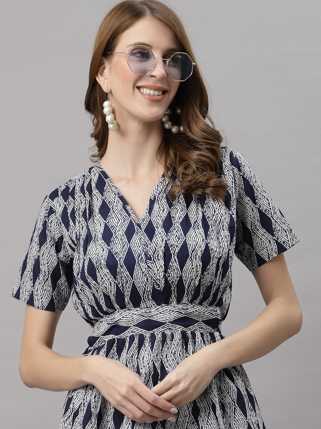 Marie Indigo Dress