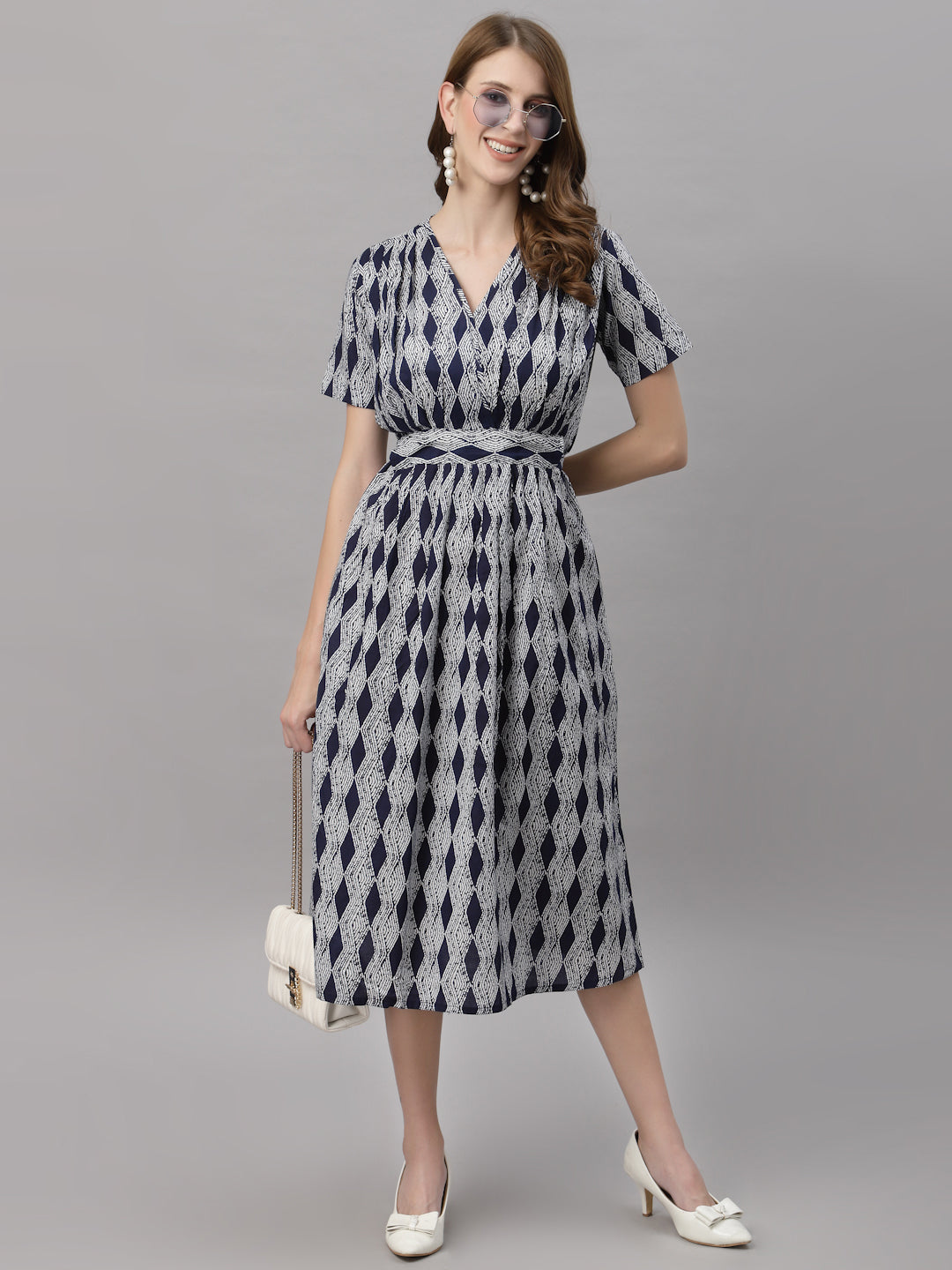 Marie Indigo Dress