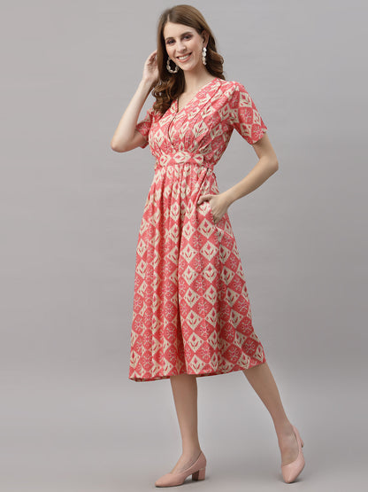 Marie Pink Dress
