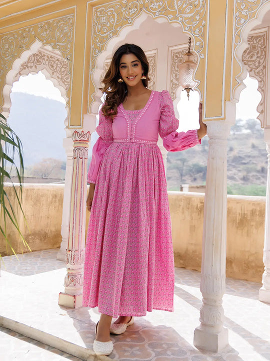 Prism Pink Kurta Ragavi