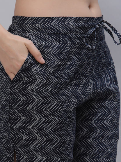 Rhea Blue Viscose Shorts