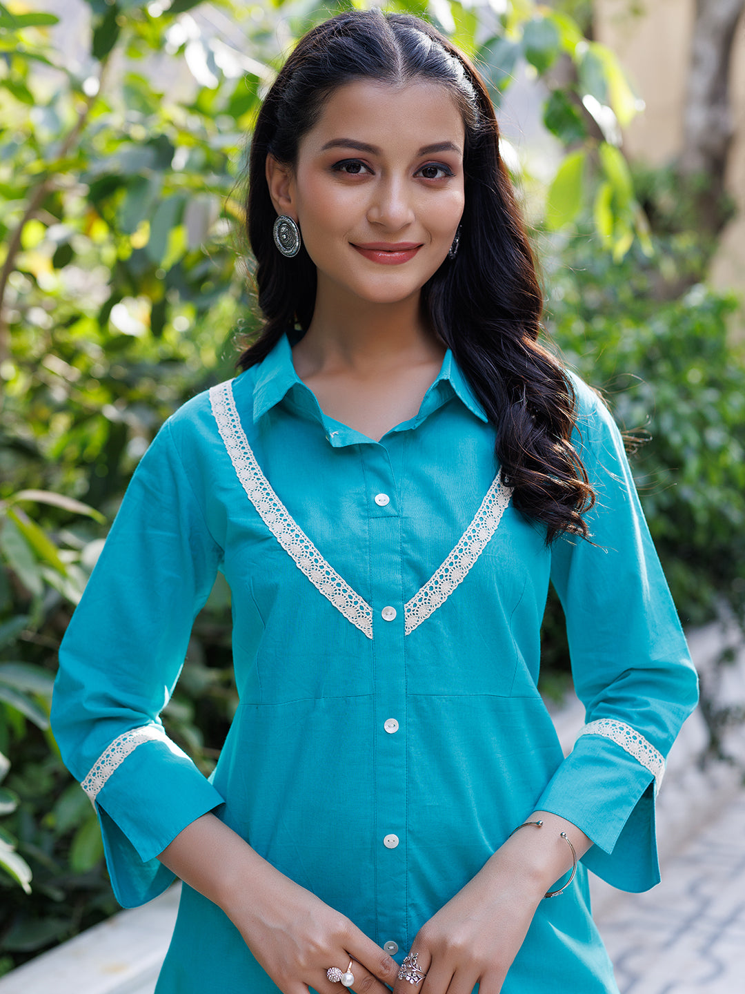 Tiffany Blue Kurta Set