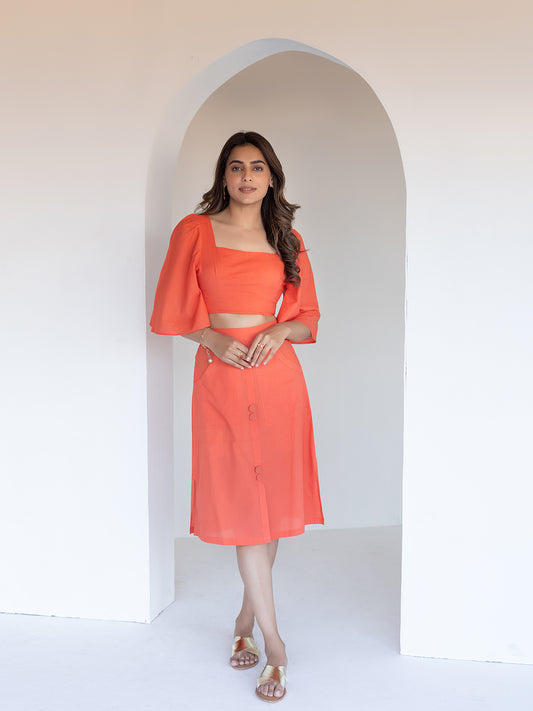 Vermilion Co-Ord Set