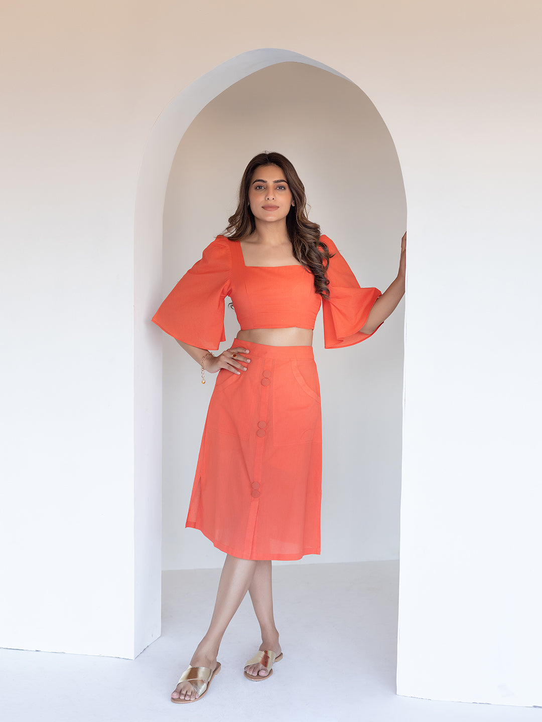 Vermilion Co-Ord Set