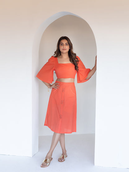 Vermilion Co-Ord Set