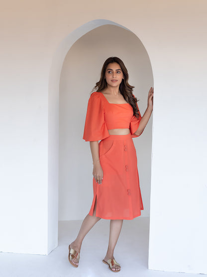 Vermilion Co-Ord Set