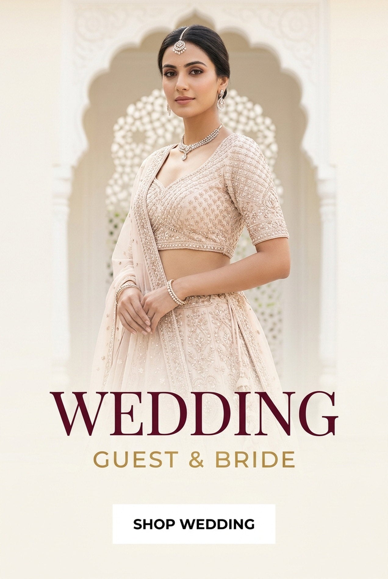 Wedding guest and bride collection